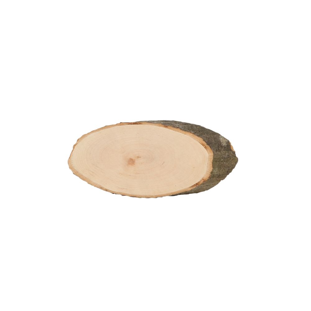 Rindenbrett - oval, klein