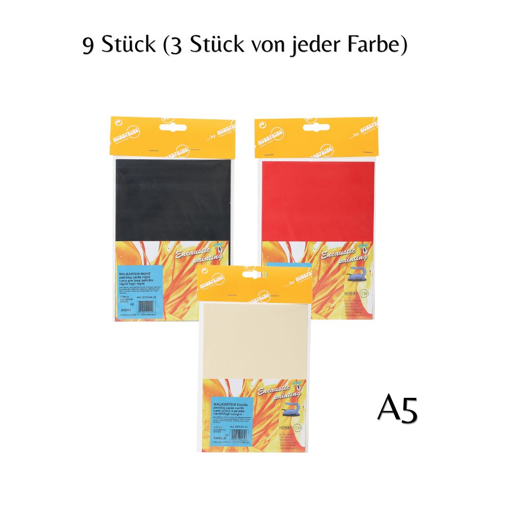 Encaustic Malkarten Farbsortiment