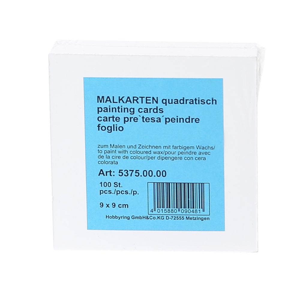 Encaustic Malkarten Quadratisch